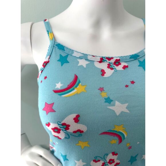 Y2k Butterfly Stars and Rainbow Moon Tank Top Cutecore Kawaii Style size XS JR - Picture 3 of 4